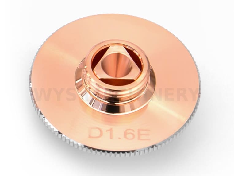 D28 M11 H15 Double Layer High Speed Laser Cutting Nozzle for Fiber Laser Cutting Head - 2