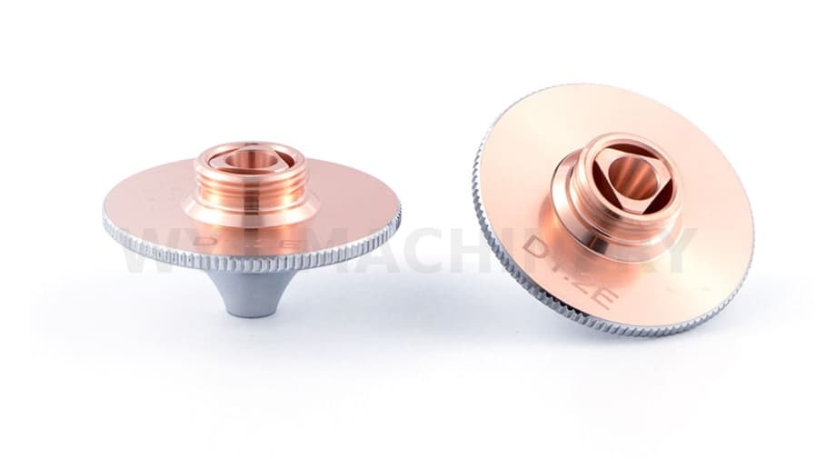 D28 M11 H15 Double Layer High Speed Laser Cutting Nozzle for Fiber Laser Cutting Head - 4