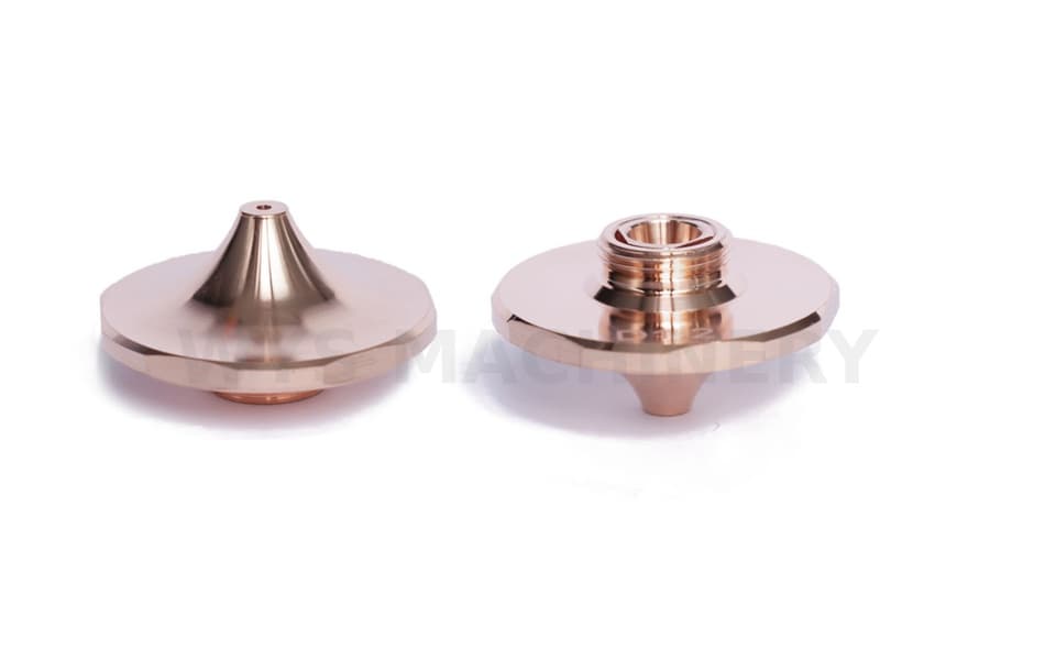 D28 M11 H15 Double Layer Laser Cutting Nozzle for Han's Compatible Fiber Laser Cutting Head - 4