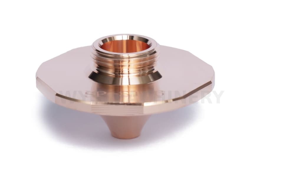 D28 M11 H15 Single Layer Laser Cutting Nozzle for Han's Compatible Fiber Laser Cutting Head - 3