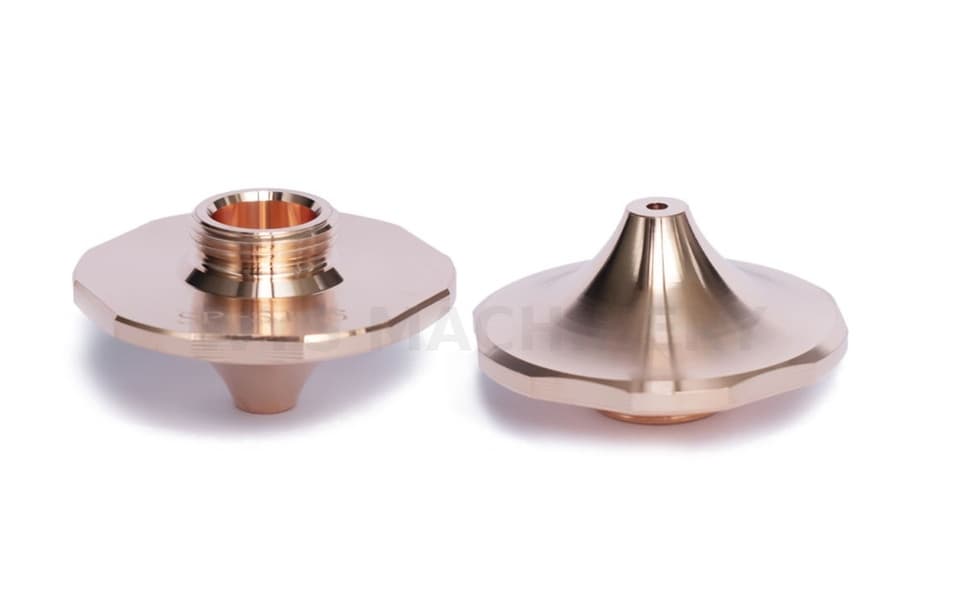 D28 M11 H15 Single Layer Laser Cutting Nozzle for Han's Compatible Fiber Laser Cutting Head - 5