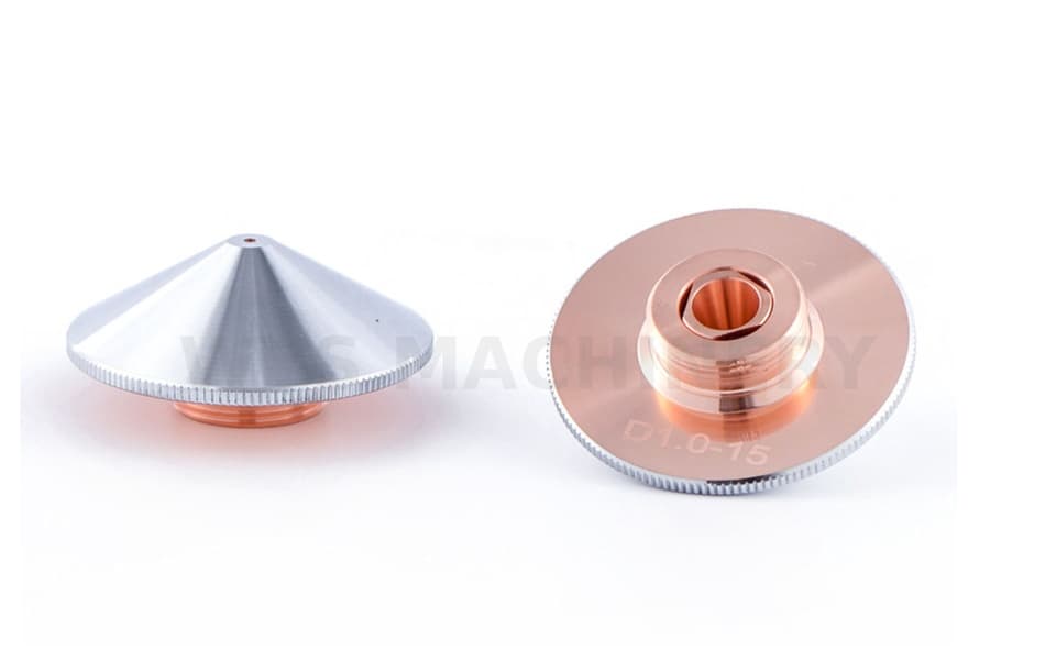 D32 M14 H15 Double Layer Laser Cutting Nozzle for Fiber Laser Cutting Head - 5