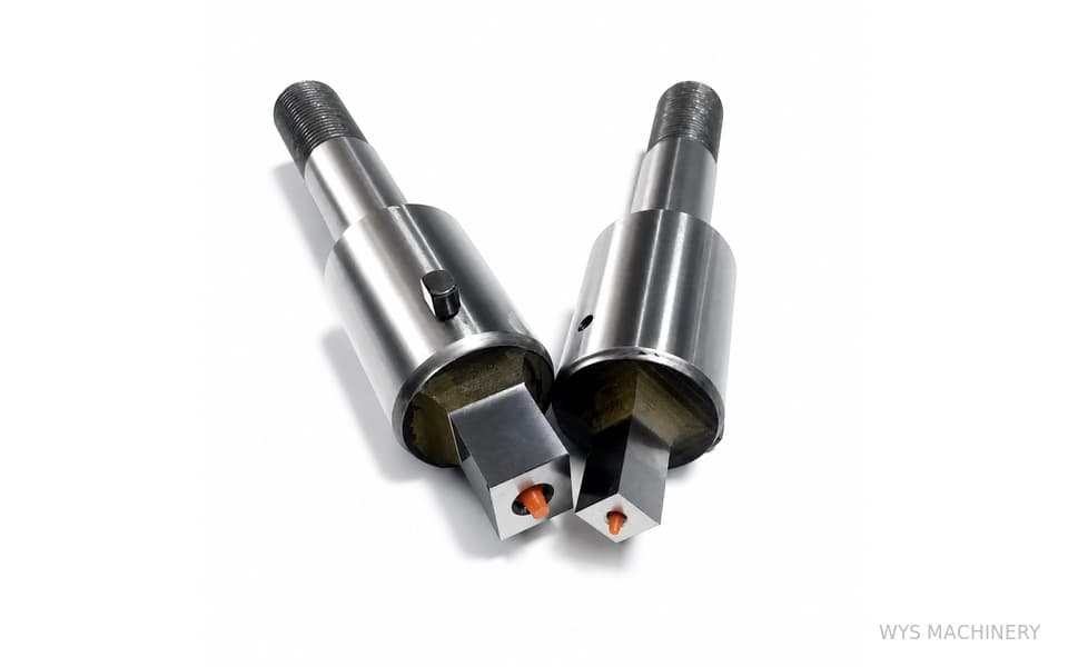 JFY Type B Station RE14X16, SQ10 and SQ13 Thin Turret Shaped Punch Tooling - 2