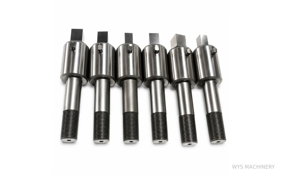 JFY Type B Station RE14X16, SQ10 and SQ13 Thin Turret Shaped Punch Tooling - 3
