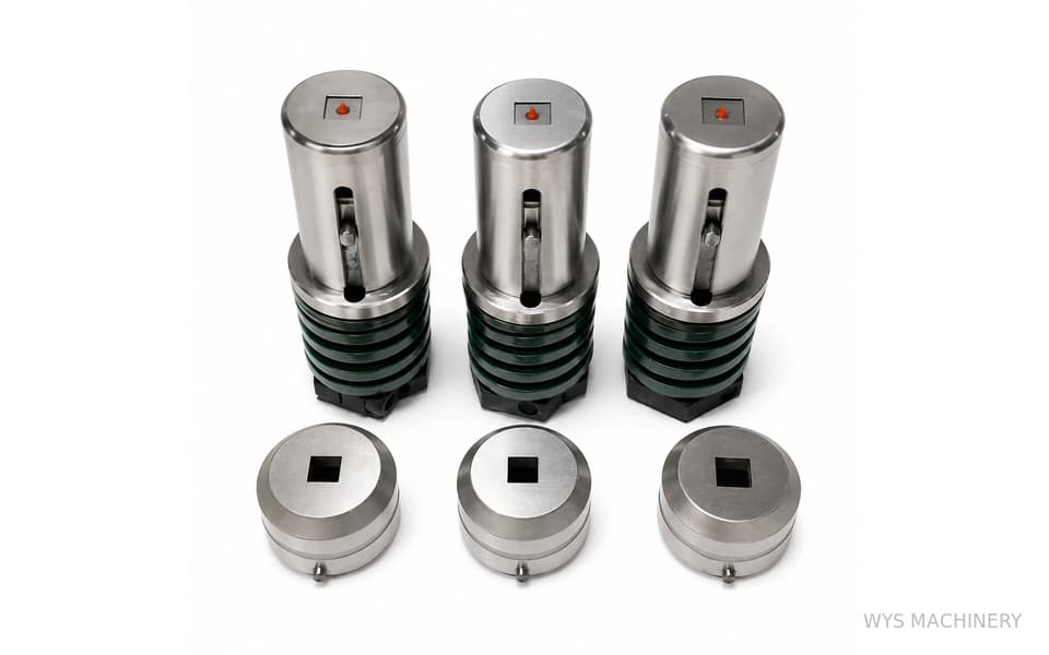 JFY Type B Station SQ10 Thin Turret Square Punch Tooling