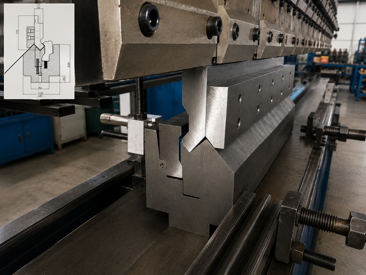 Three 90° Bends in One Stroke with Custom Press Brake Tooling