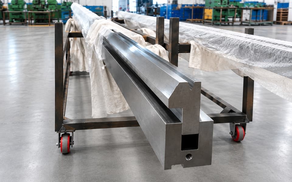 Custom Spring-Loaded Hemming Tool for Press Brake