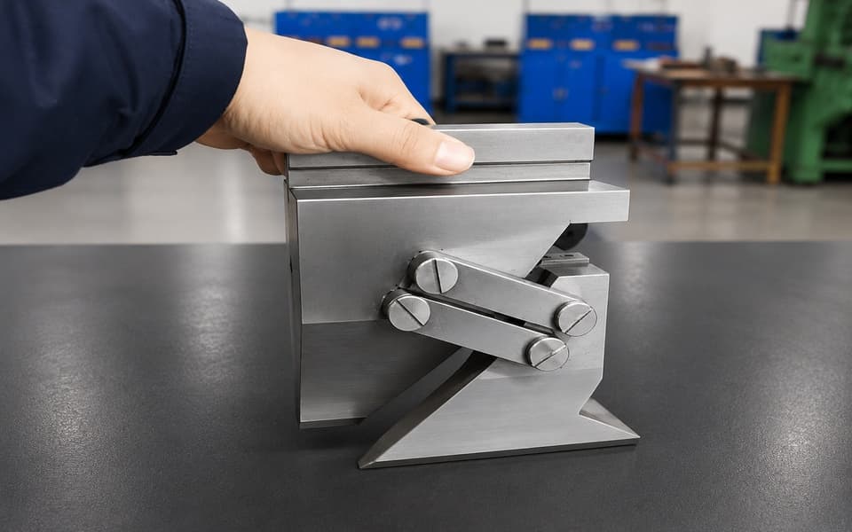 Swing Ear Punch for Box Bending with Return Flanges