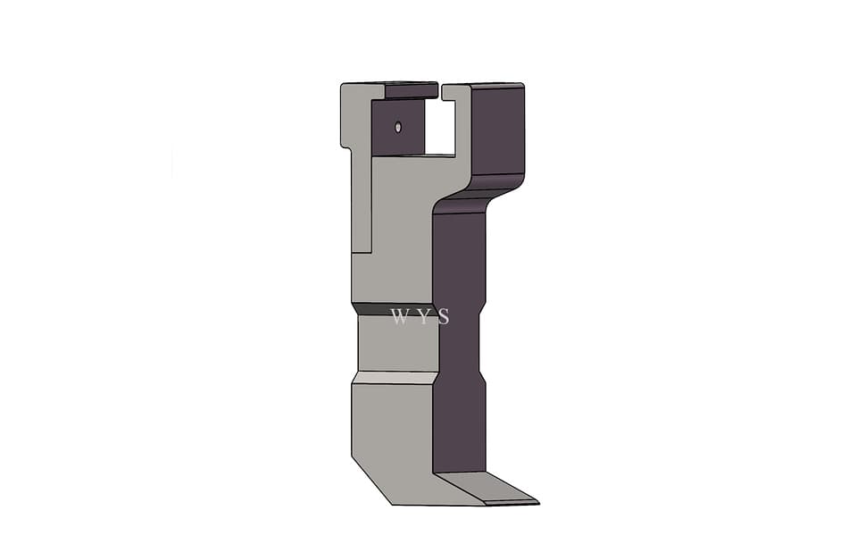 261mm Panel Bender Blankholder Tool with 62mm Clamping Opening - 1