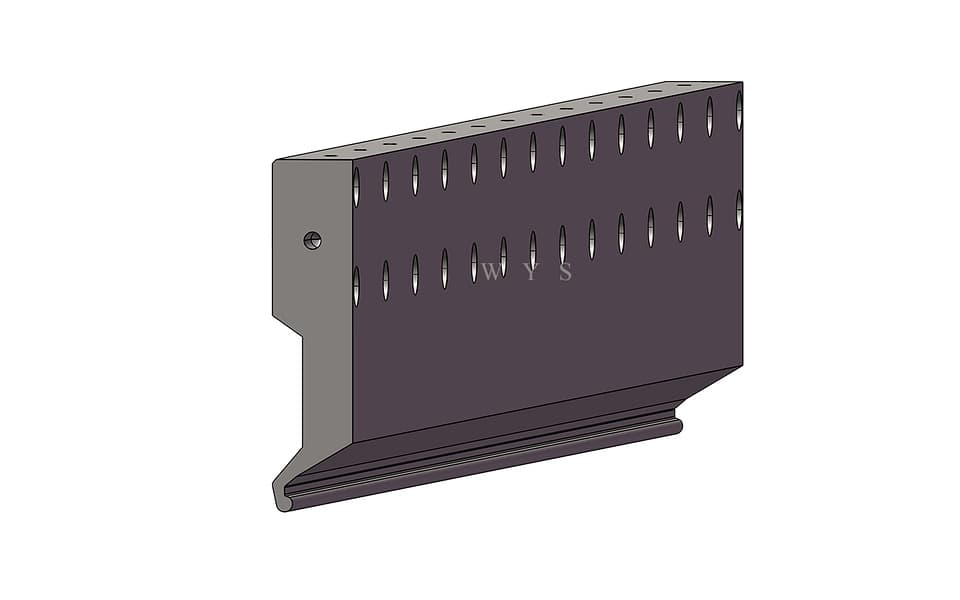 174mm R4 Lower Bending Blade for Flexible Panel Bender
