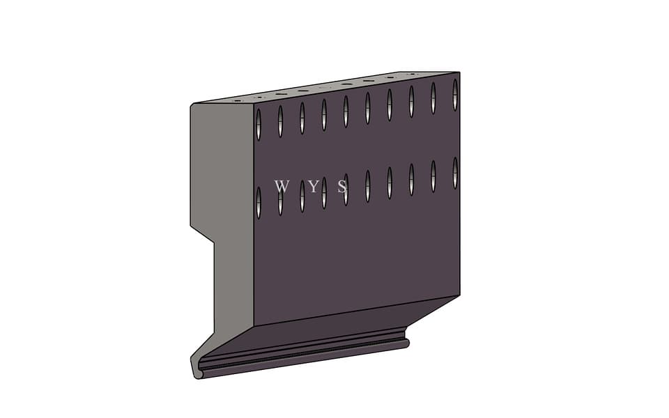 173mm R3 Lower Bending Blade for Flexible Panel Bender - 1