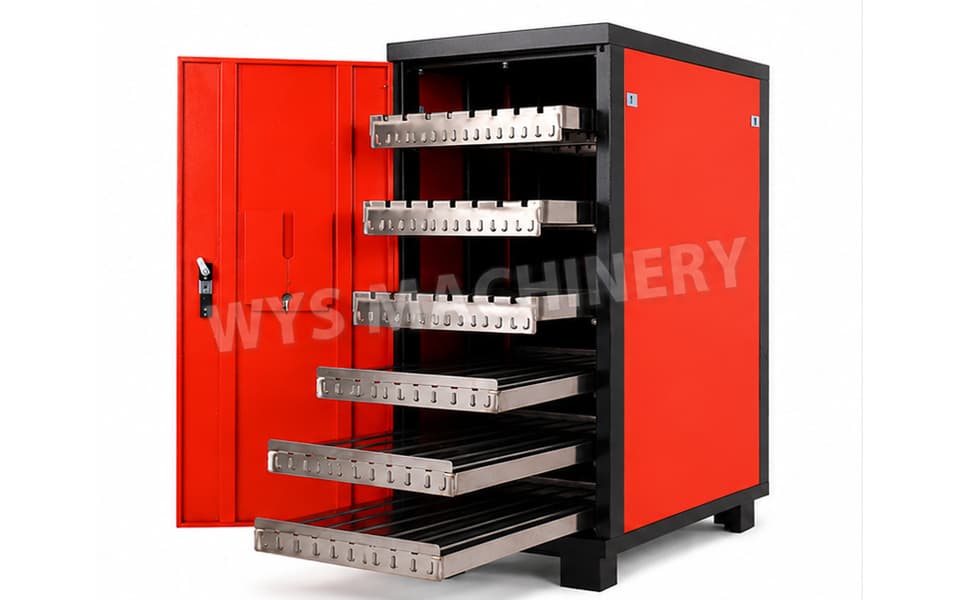 Press Brake Tooling Storage Cabinet for Punches and Dies - 1