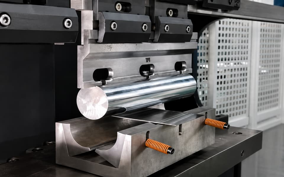 U-Shaped Bending with Springback Compensation Press Brake Tooling