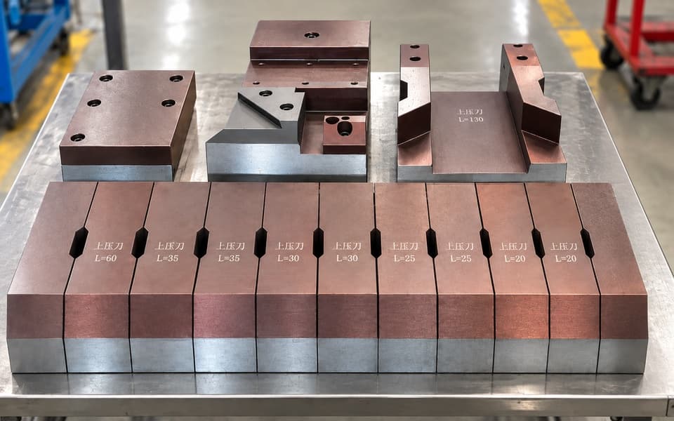 Custom Panel Bender Tooling Made to Customer Drawings
